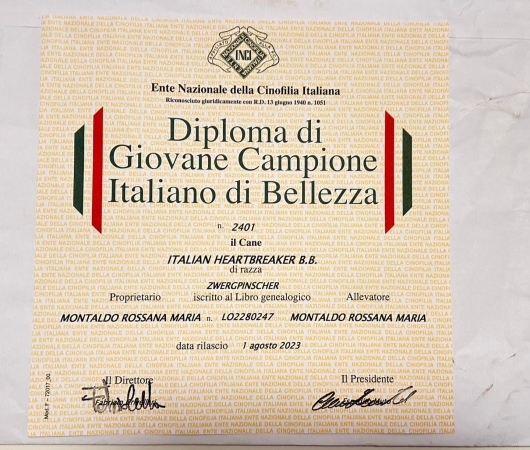 CAMPIONESSA ITALIANA GIOVANI 